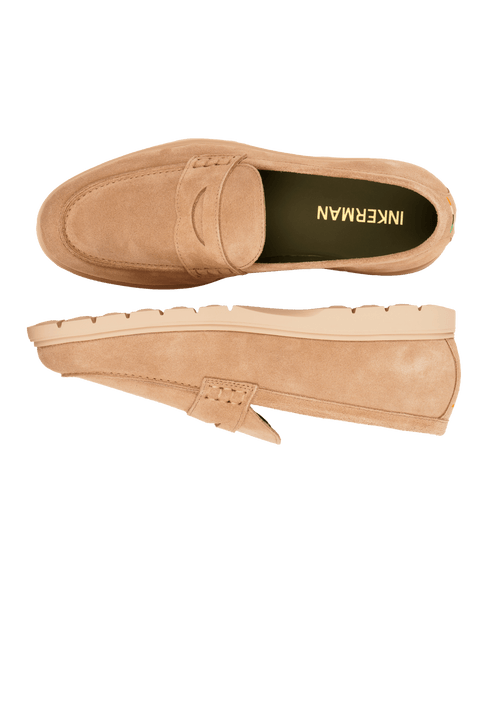 Nantucket Penny Loafer in Camel