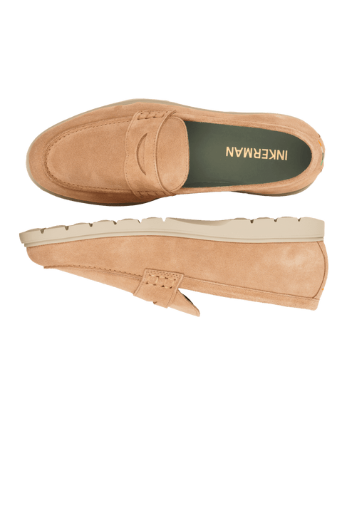 Nantucket Penny Loafer in Sconset Sand