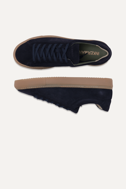 The Charlie Suede in Navy Gum