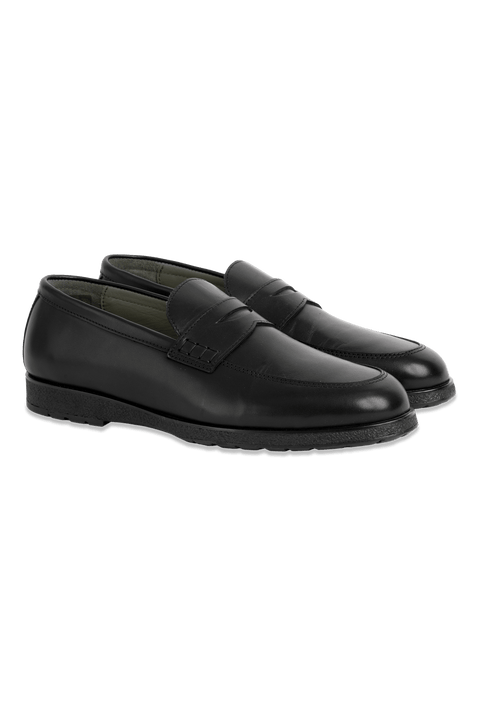 Osborne Penny Loafer in Black