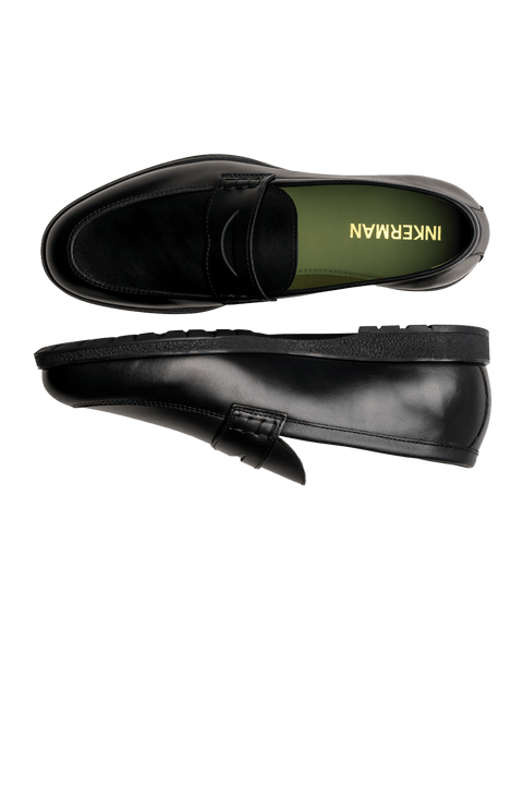 Osborne Penny Loafer in Black