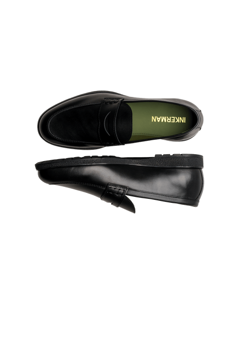 Osborne Penny Loafer in Black