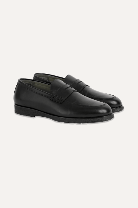 Osborne Penny Loafer in Black