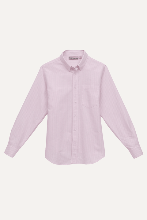 The Oxford Shirt in Pink Stripe