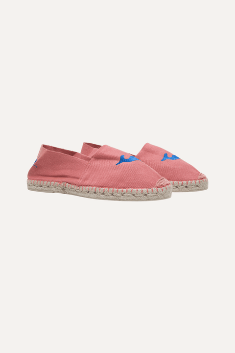 Espadrilles Nantucket Whale Embroidery