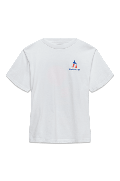 Sailboat American Flag Tee