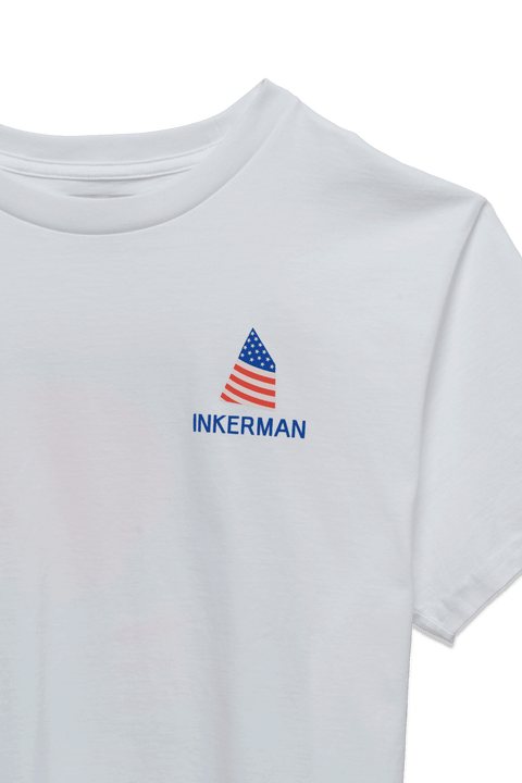 Sailboat American Flag Tee