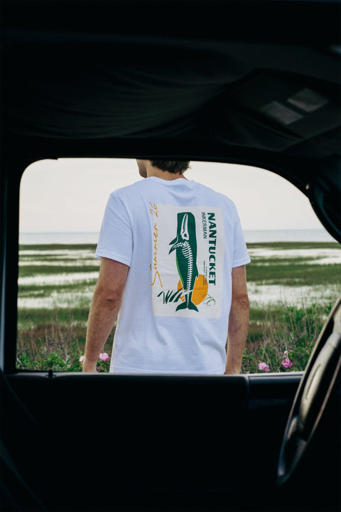 Whale Skeleton Tee