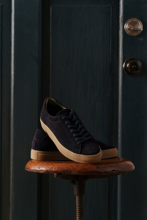 The Charlie Suede in Navy Gum