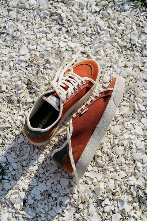 The Hugo Sneaker in Regatta Red