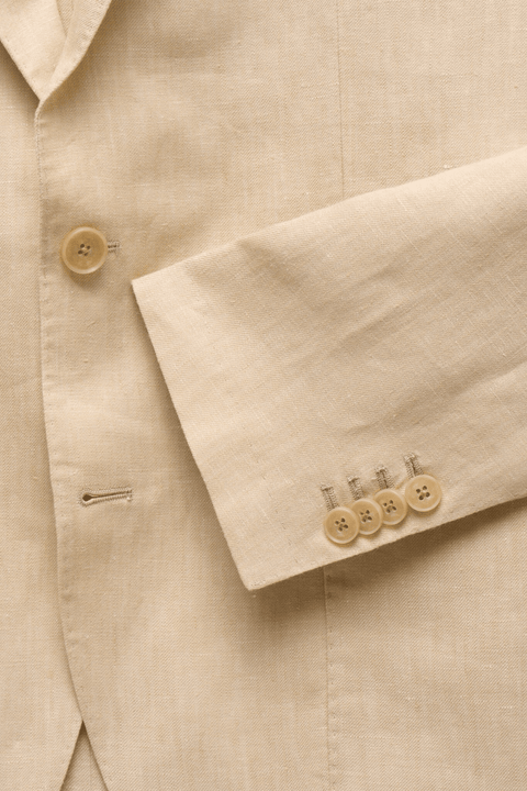 The Linen Blazer in Beige