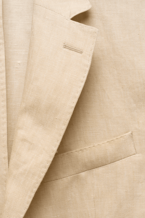 The Linen Blazer in Beige