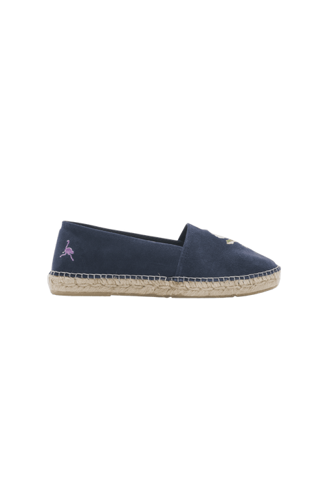 Espadrille Suede - Flower Embroidery (mens)