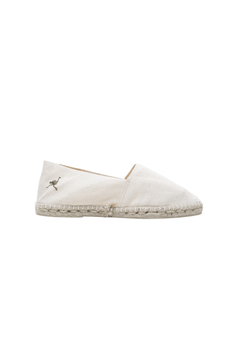 Canvas Espadrilles - Cream