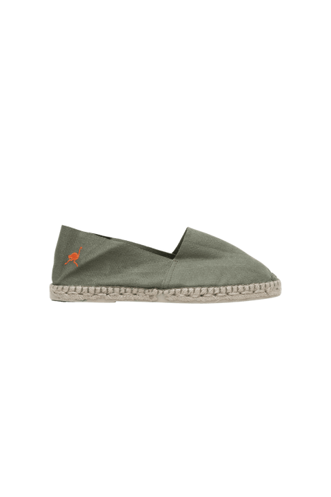 Canvas Espadrilles - Green