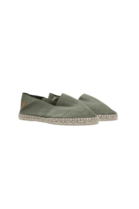 Canvas Espadrilles - Green