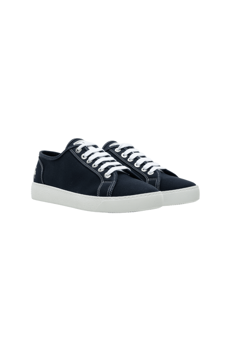 Leo Canvas Sneaker (womens) in Navy