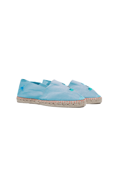 Espadrilles Coral - Sankaty Head Lighthouse Light Blue