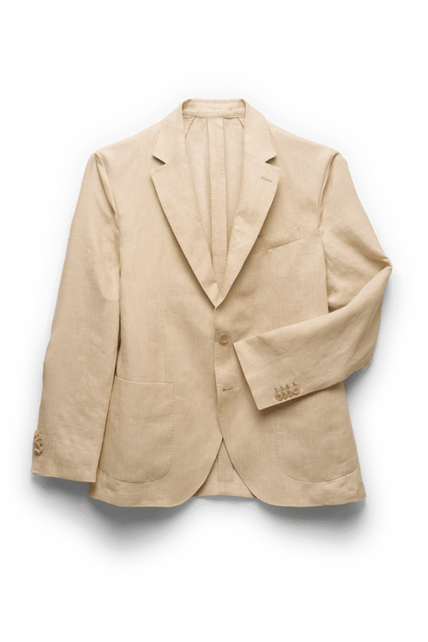 The Linen Blazer in Beige