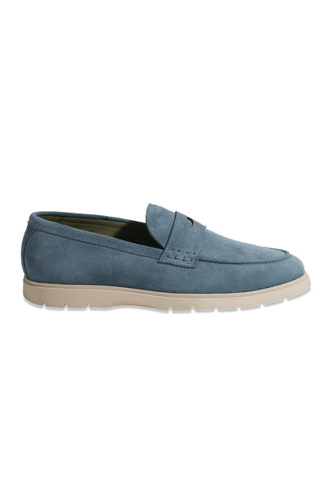 Nantucket Penny Loafer in Harbor Blue