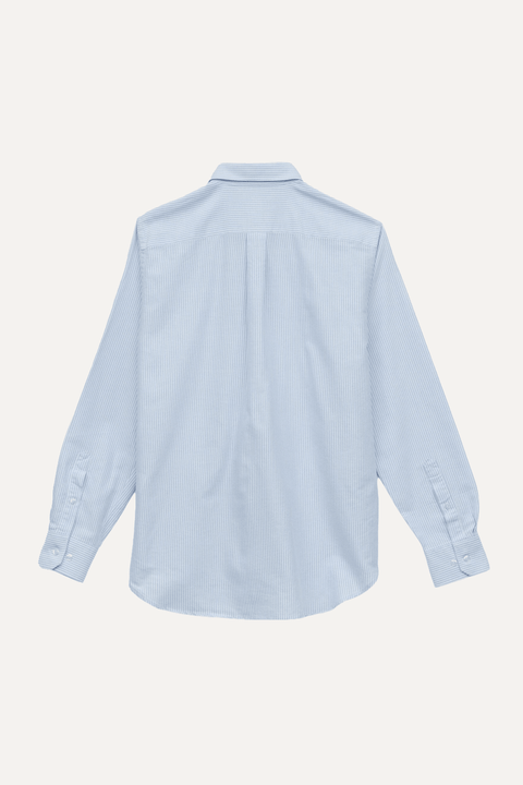 The Oxford Shirt in Blue Stripe
