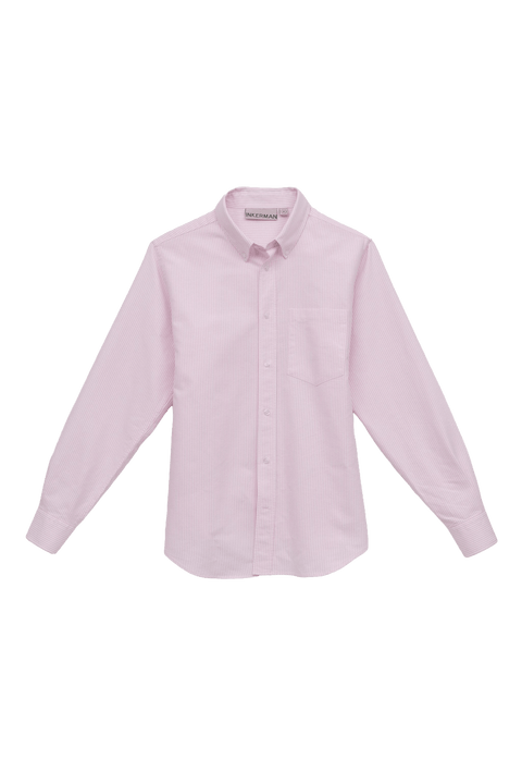 The Oxford Shirt in Pink Stripe