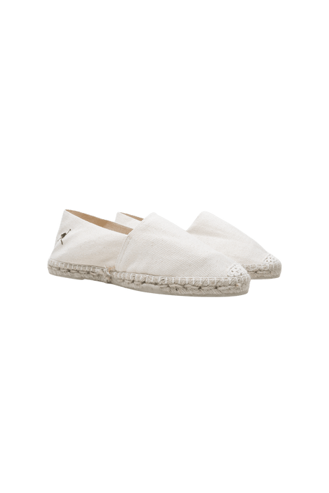 Canvas Espadrilles - Cream